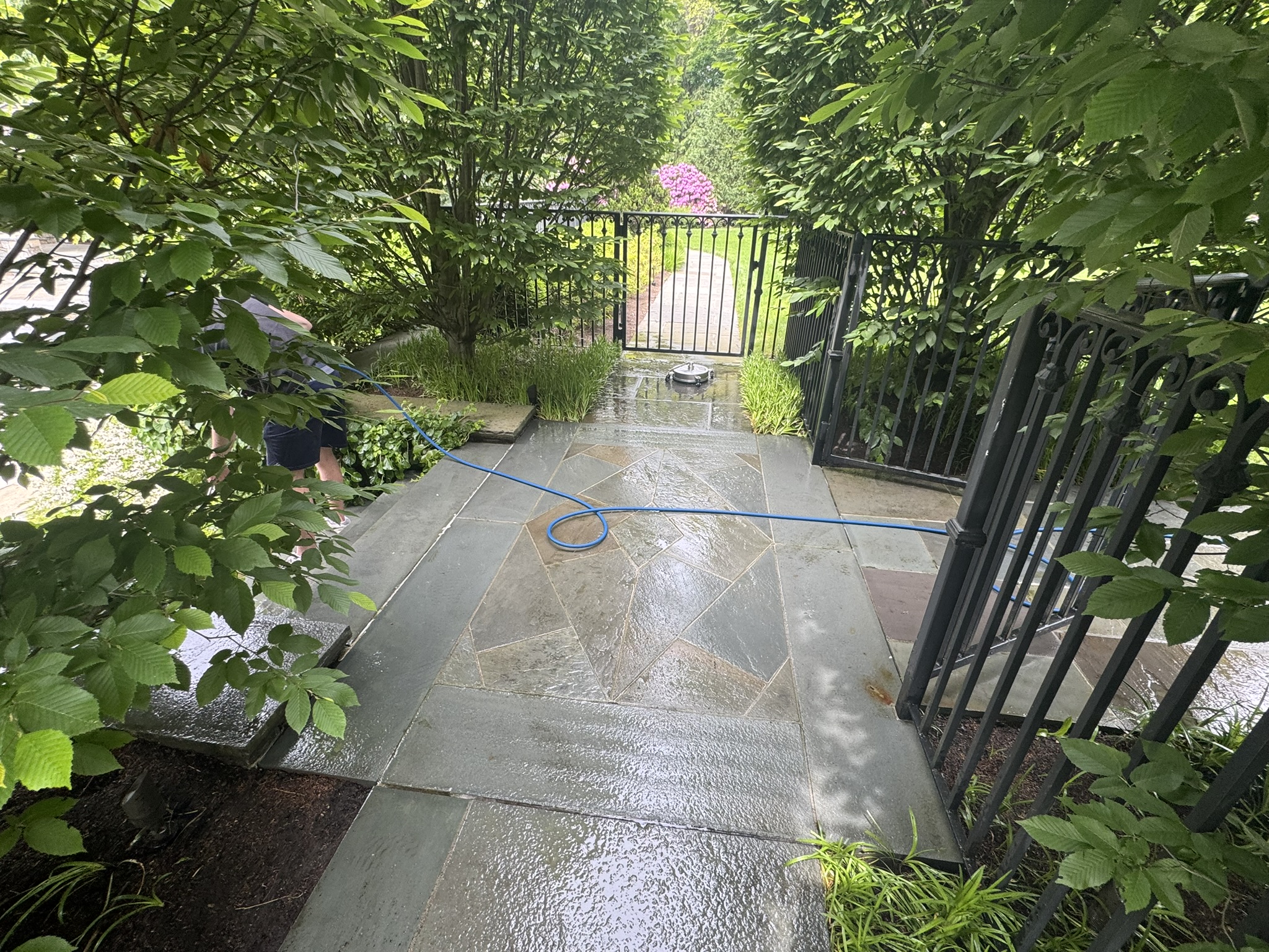 Outdoor Patio Clean — after