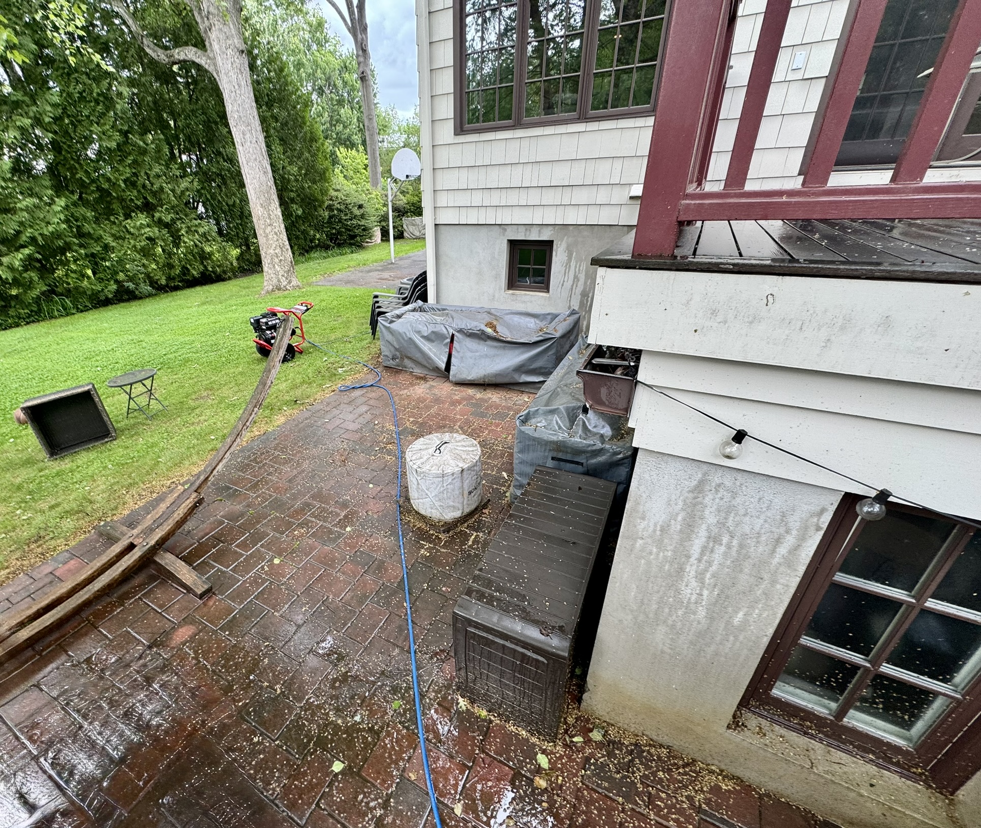 Brick Landing Restoration — before